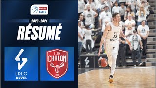 Lyon Villeurbanne vs ChalonSaone  Résumé 20232024  LNB Officiel [upl. by Yecam]