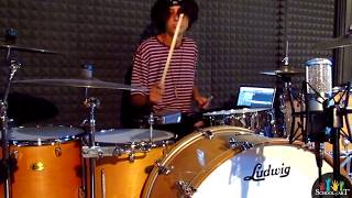 Good Times Bad Times  Led Zeppelin drum cover Giacomo Pandolfi [upl. by Arvo]