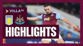 MATCH HIGHLIGHTS  Aston Villa 13 Newcastle United [upl. by Letnohs]