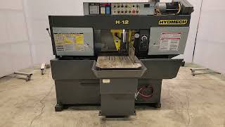 For sale Band Saw Hydmech H12A  FMI Machinery  Metalworking Machinery [upl. by Polish]