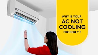 Why is Your AC Not Cooling Properly  Urban Company [upl. by Schacker]