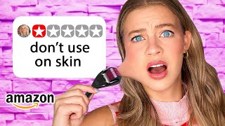 I Tested 1Star Makeup Gadgets From Amazon [upl. by Peednam]