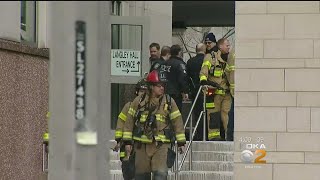 Chemical Spill Prompts Evacuation Of Pitts Clapp Hall [upl. by Schuman]