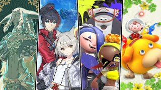 Super Smash Bros Ultimate  All 4 NEW Spirits TOTK Xenoblade Chronicles 3 Pikmin 4 Splatoon 3 [upl. by Nette493]