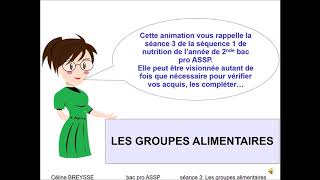 les groupes alimentaires [upl. by Eniaj]