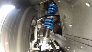 Street or Track Front Bilstein Coilover System in action [upl. by Cordle948]