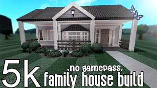 Bloxburg  Coastal Spring Farmhouse  Roblox  House Build [upl. by Esille782]