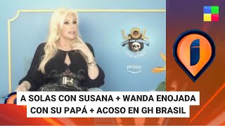 Wanda vs su papá  Susana Giménez a solas  Acoso GH Brasil Intrusos  Programa completo 170323 [upl. by Nyleahcim]