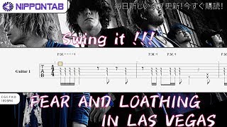 【Guitar TAB】〚Fear and Loathing in Las Vegas〛Swing It ギター tab譜 [upl. by Lednahc]