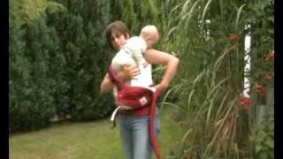 How to Use the Manduca Baby Carrier in Hip Carry Position [upl. by Ferdy]