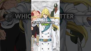 Which Stenritter Shcrift is the Best in Bleach bleach bleachanime shorts [upl. by Bradski]