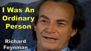 I Was an Ordinary Person Who Studied Hard by Richard Feynman [upl. by Oba]