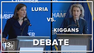 Virginia Elections 2022 Democratic Rep Elaine Luria and Republican Jen Kiggans full debate [upl. by Ecinwahs]