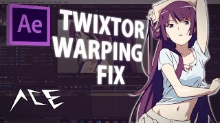 After Effects AMV Tutorial  Twixtor Warping Fix [upl. by Wally]