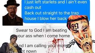 6IX9INE quotTatiquot LYRIC PRANK ON DAD He Abandoned Me [upl. by Bekaj]