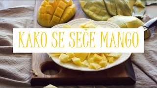 Kako se seče mango [upl. by Woolley553]