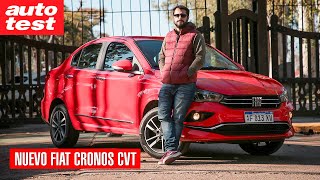 Te contamos todo sobre el Fiat Cronos Automático CVT [upl. by Newmann329]