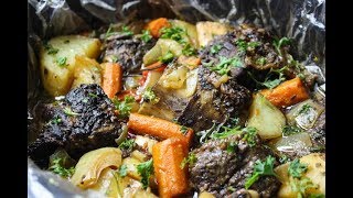 How to Make Slow Cooker Short Ribs  I Heart Recipes [upl. by Keg]