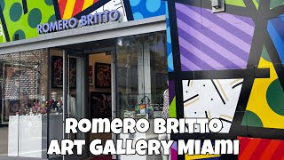 Romero Britto  Art Gallery Miami [upl. by Girand48]