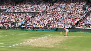 Wimbledon 24 🇮🇹 Jasmine Paolini Wins the Second Set [upl. by Muire]