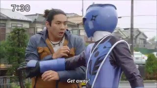 Shuriken Sentai Ninninger Yakumo Katou saves crossover civilian possible Koda Yoshi Sudarso [upl. by Londoner]