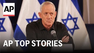 Benny Gantz threatens to resign flash floods in Afghanistan and more  Top Stories [upl. by Zeitler]