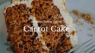 DELICIOUS CARROT CAKE 🥕🎂 [upl. by Kauppi]