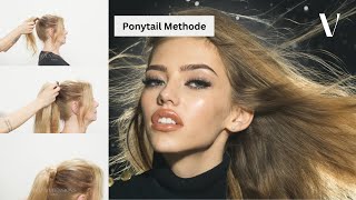 Ponytail Extensions anwenden – Einfach erklärt mit Vida Extensions Hair [upl. by Tedder]