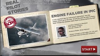 Real Pilot Story Engine Failure in IMC [upl. by Nnaaihtnyc]