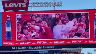 Levis Stadium SF 49ers vs Rams season finale Go Niners [upl. by Gonzalo212]