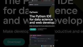 Python in 60 seconds 06 Top 3 IDEs for Beginners [upl. by Jennee]