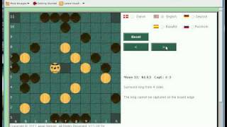 Hnefatafl tournament 2011 game 2 [upl. by Acessej974]