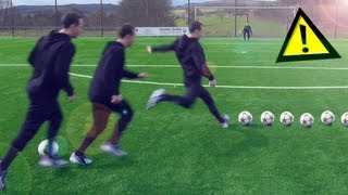 How To Shoot Like Pirlo Ronaldinho amp Özil  Curve Ball Free Kick Tutorial  freekickerz [upl. by Anaahs]