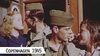 Copenhagen 1945 in color and HD [upl. by Nehtanhoj535]