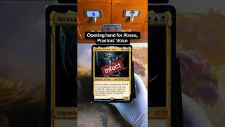 Atraxa Praetors Voice opening hand openinghand edh magicthegathering commander mtg infect [upl. by Block110]