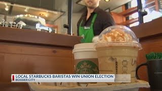 Bossier City Starbucks baristas win union election [upl. by Buerger]