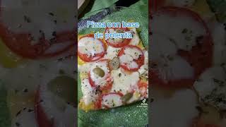 Pizza con base de polenta [upl. by Epilif]