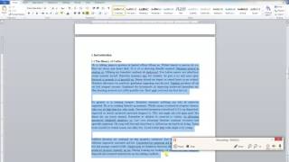 How to indent the first line of paragraphs Microsoft Word 2013 [upl. by Zohara]