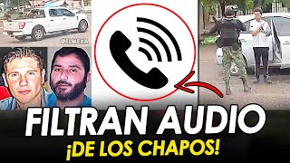 ¡¡FILTRAN AUDIO SE RINDE un JEFE de PLAZA de LOS CHAPITOS y ENTREGA TERRITORIOS al MAYITO FLACO [upl. by Nicolai222]