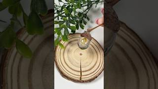 Wir basteln heute eine Regentropfen Eichel 💧 diy herbst acorn basteln upcycling diyprojects [upl. by Brenan]