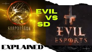 EVIL vs SaapDragon FULL STORY EXPLAINED FROM BOTH PERSPECTIVES Who is right [upl. by Lucilla503]