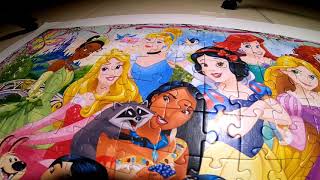 Trefl puzzle Disney princess [upl. by Airdnek]