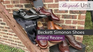 Beckett Simonon Shoe Brand Review MadeToOrder Dress Shoes amp Value For Money Quality [upl. by Bandeen]