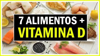 7 Alimentos con Vitamina D ¡LOS QUE MÁS [upl. by Ylram350]