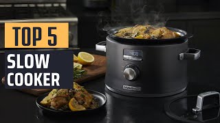 Best Slow Cooker 2024  Top 5 Picks [upl. by Divadnahtanoj427]