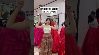 ELIGIENDO MI VESTIDO DE XV A CIEGAS😱 qué opinas del resultado COMENTÁ vestidos xvaños xv [upl. by Arturo795]