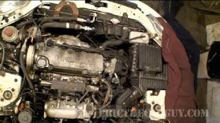 1998 Honda Civic Engine Part 1  EricTheCarGuy [upl. by Lacagnia636]