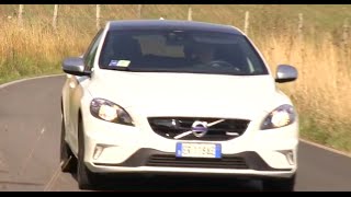 VOLVO V40 D4 R DESIGN  TEST DRIVE [upl. by Nies]