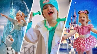 45 KIDS COSTUME RUNWAY SHOW Disney Princess Ana amp Elsa Frozen Minnie Mouse Peppa Pig [upl. by Belter446]