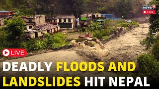 Nepal Flood LIVE  At Least 66 Dead Dozens Missing In Devastating Disaster  Nepal Flood  N18G [upl. by Anires]